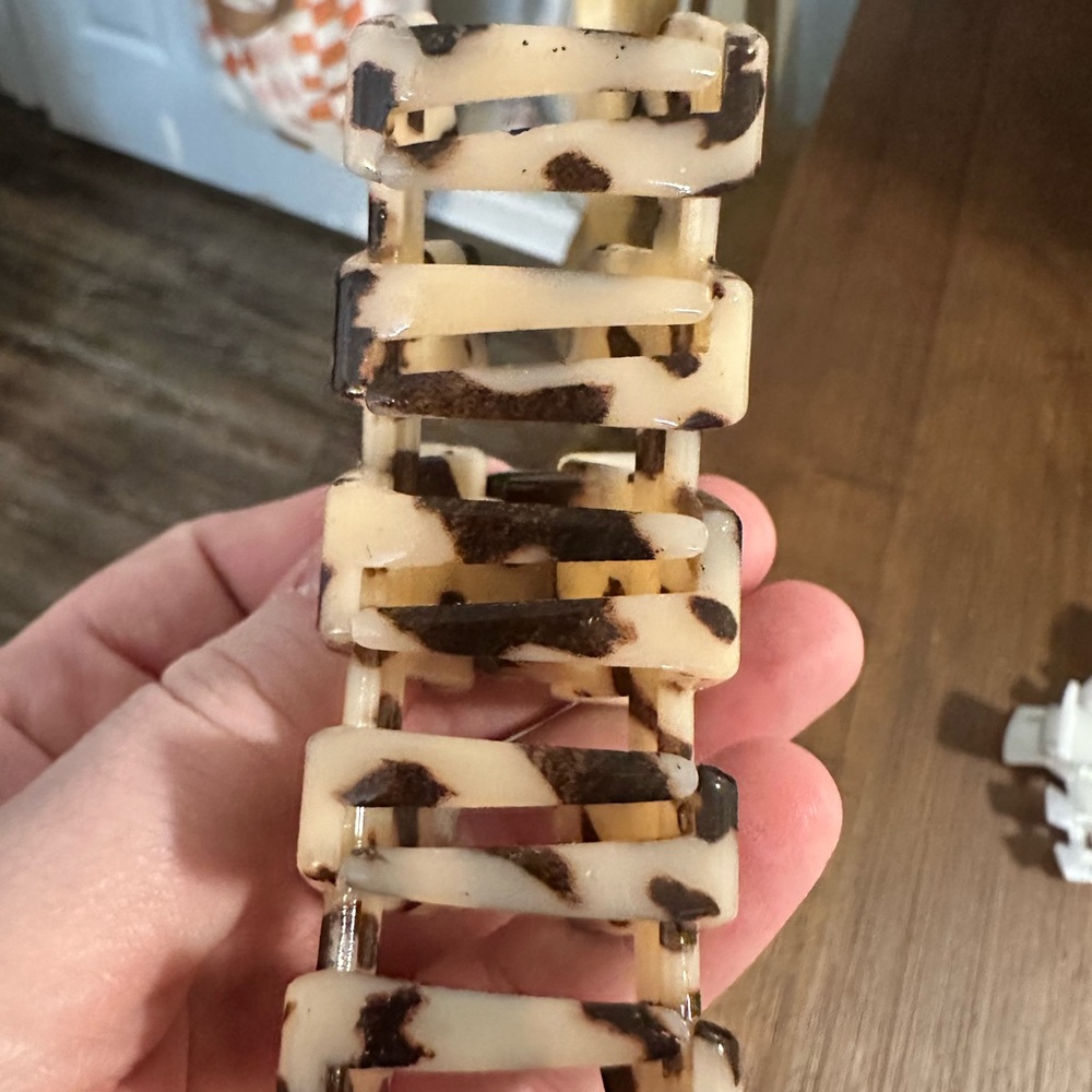 Light Tortoise Teleties Medium Clip